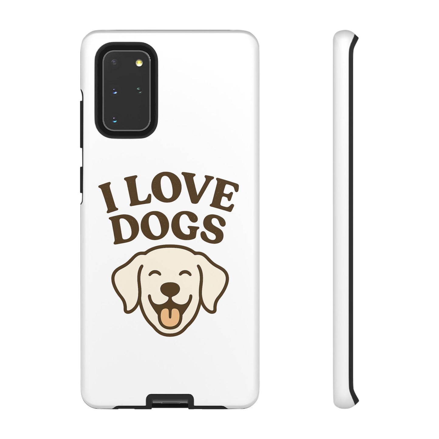 I Love Dogs Phone Case