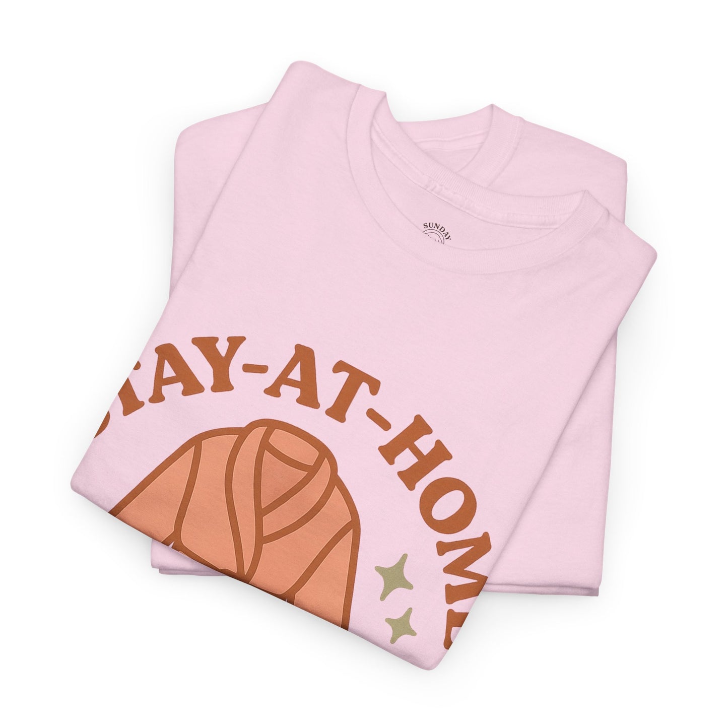 Funny Tee "Stay-at-Home Dog Mum Club" by Sunday Woof Club
