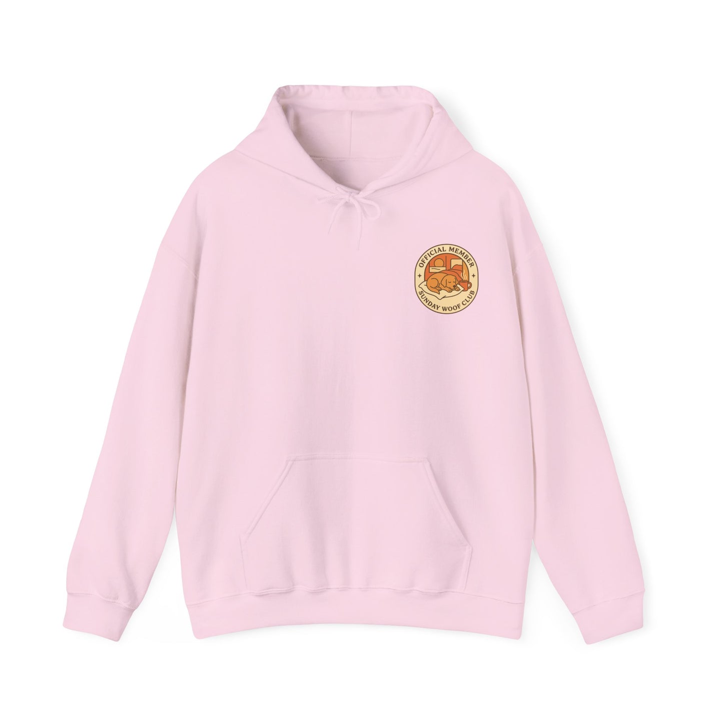 Vintage Emblem Sunday Woof Club Hoodie