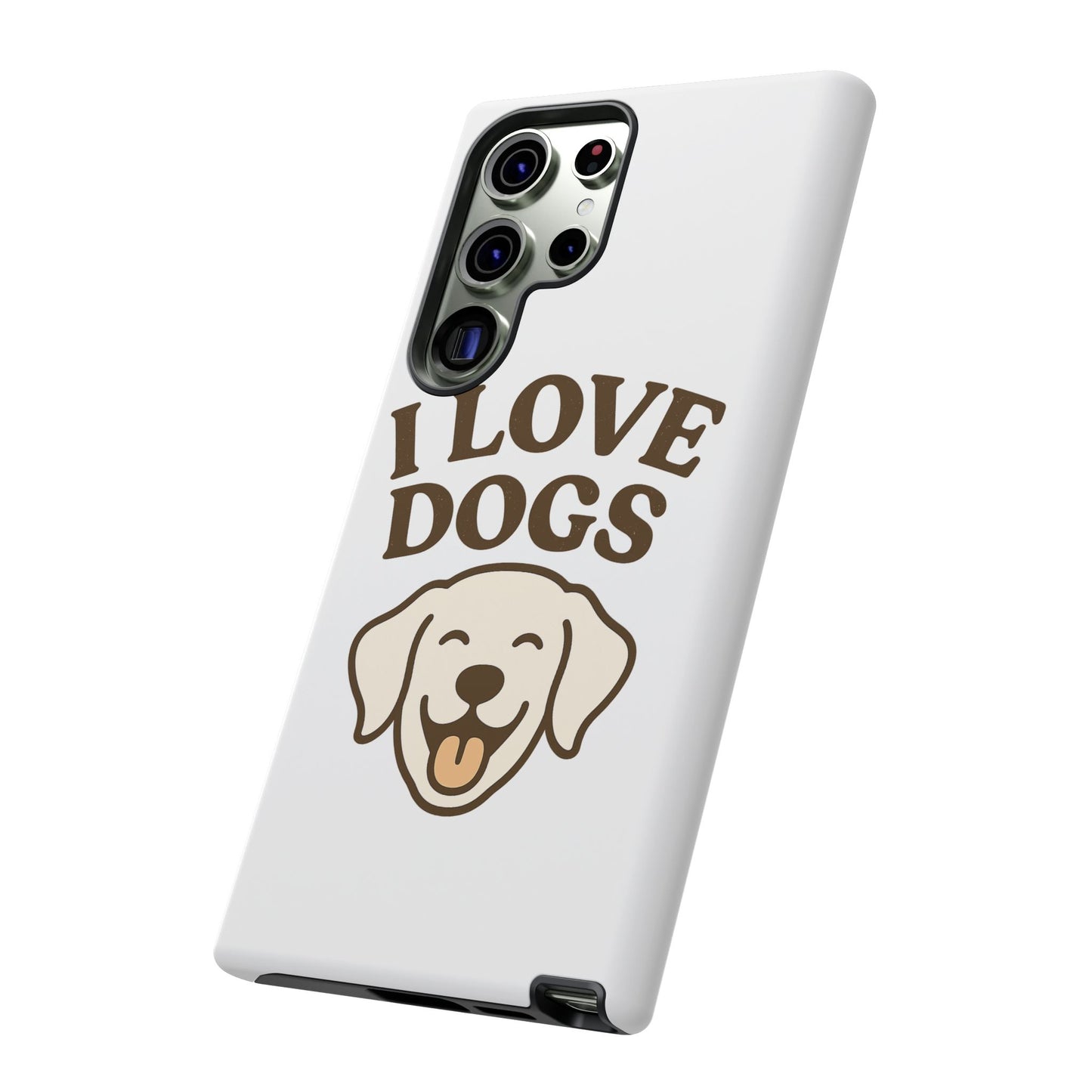 I Love Dogs Phone Case
