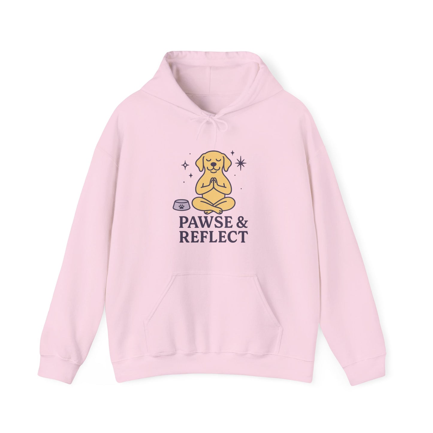 Cosy Hoodie for Pet Lovers "Pawse & Reflect" by Sunday Woof Club