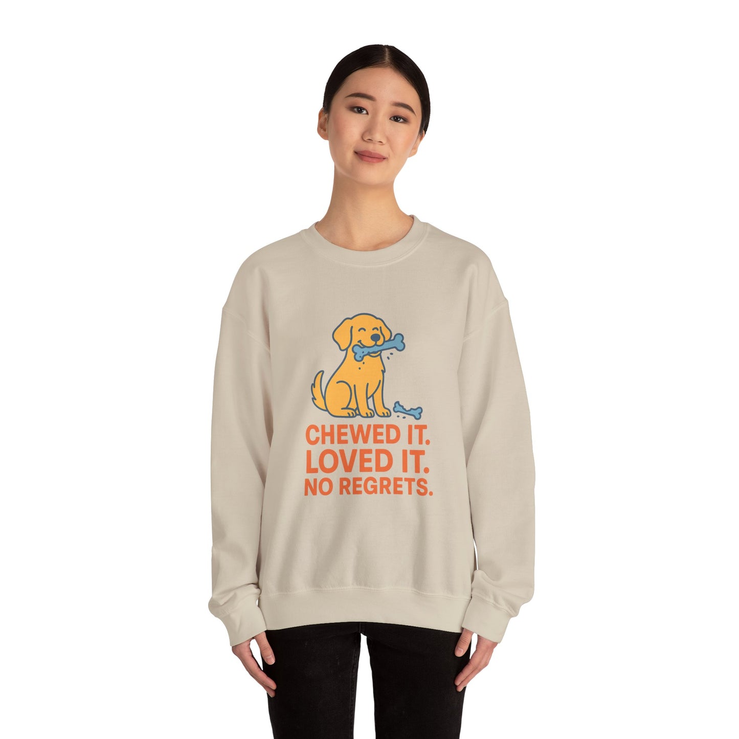 Cosy Sweatshir "Chewed It, Loved It" by Sunday Woof Club