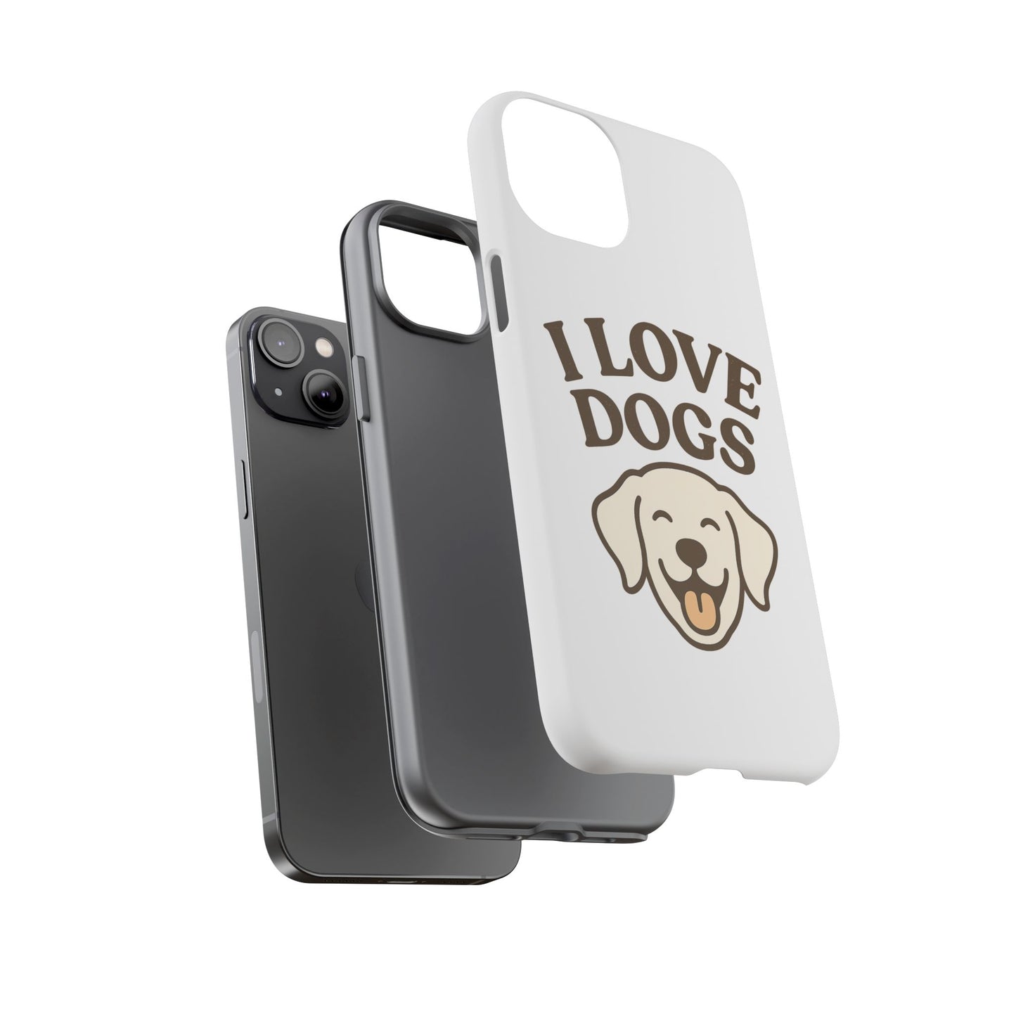 I Love Dogs Phone Case