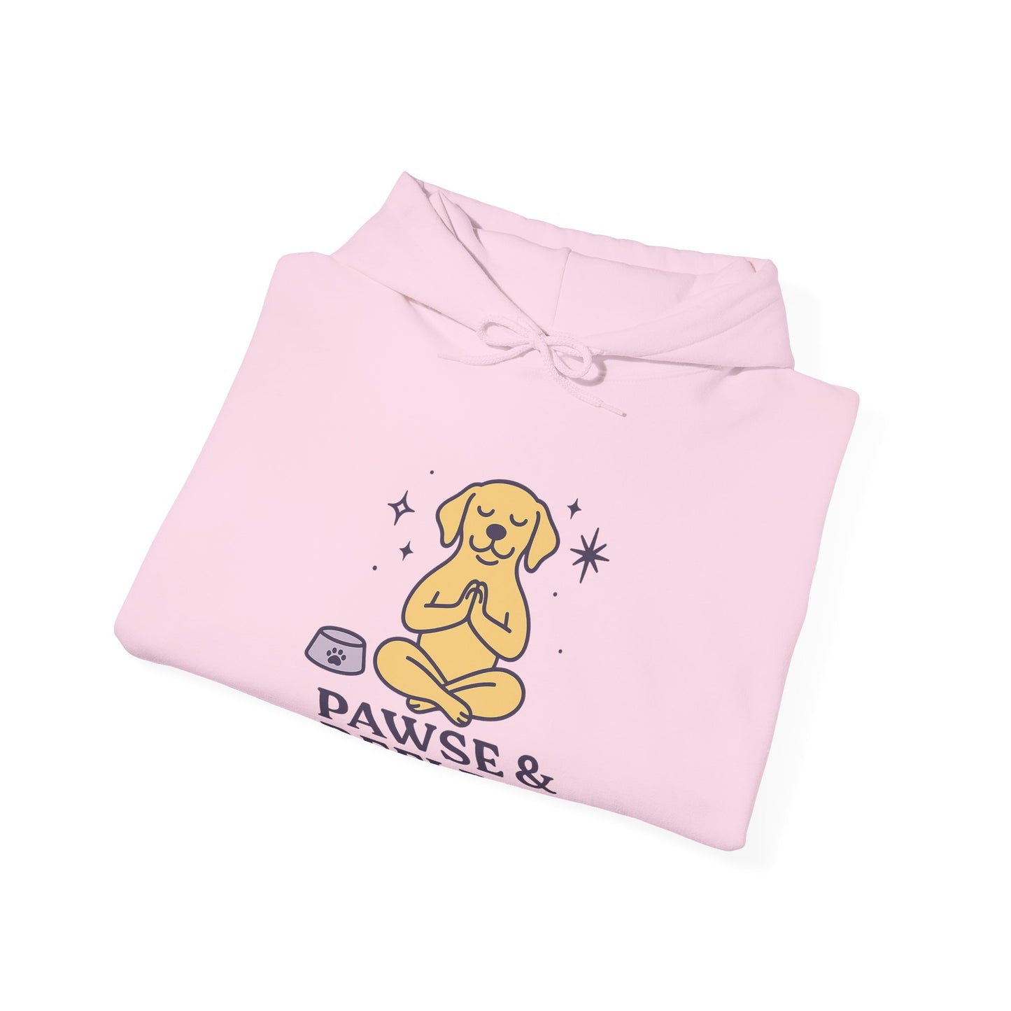 Cosy Hoodie for Pet Lovers "Pawse & Reflect" by Sunday Woof Club