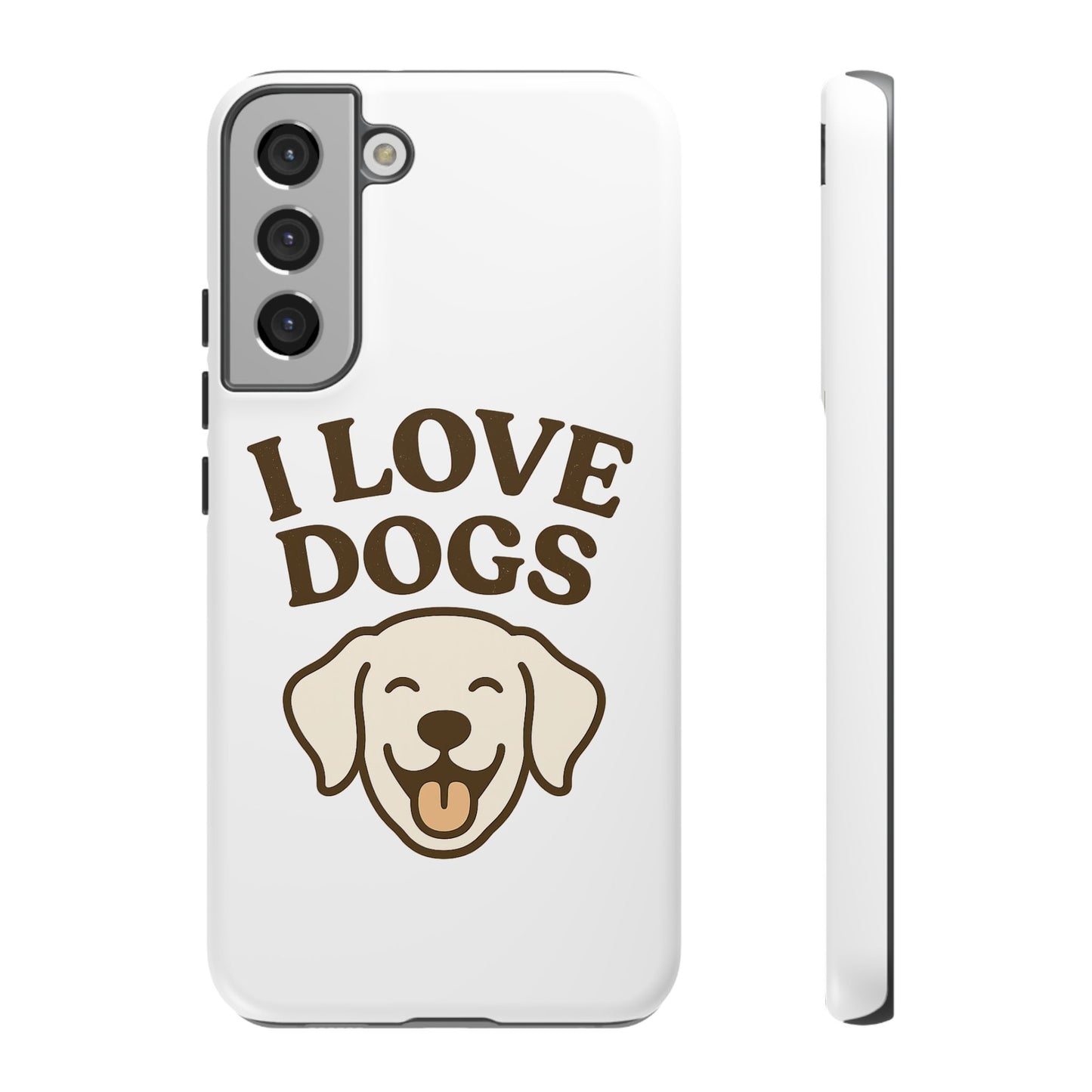 I Love Dogs Phone Case