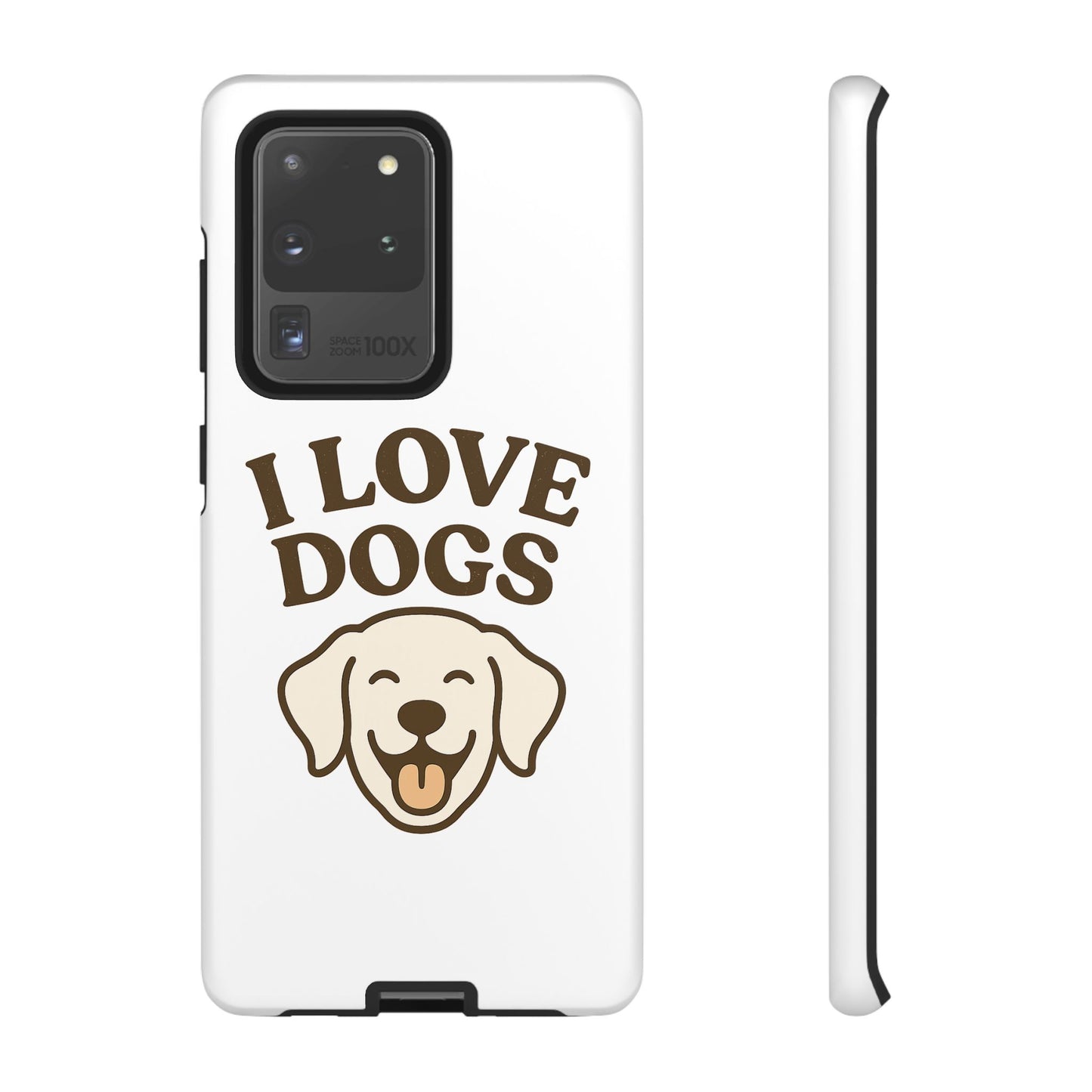 I Love Dogs Phone Case