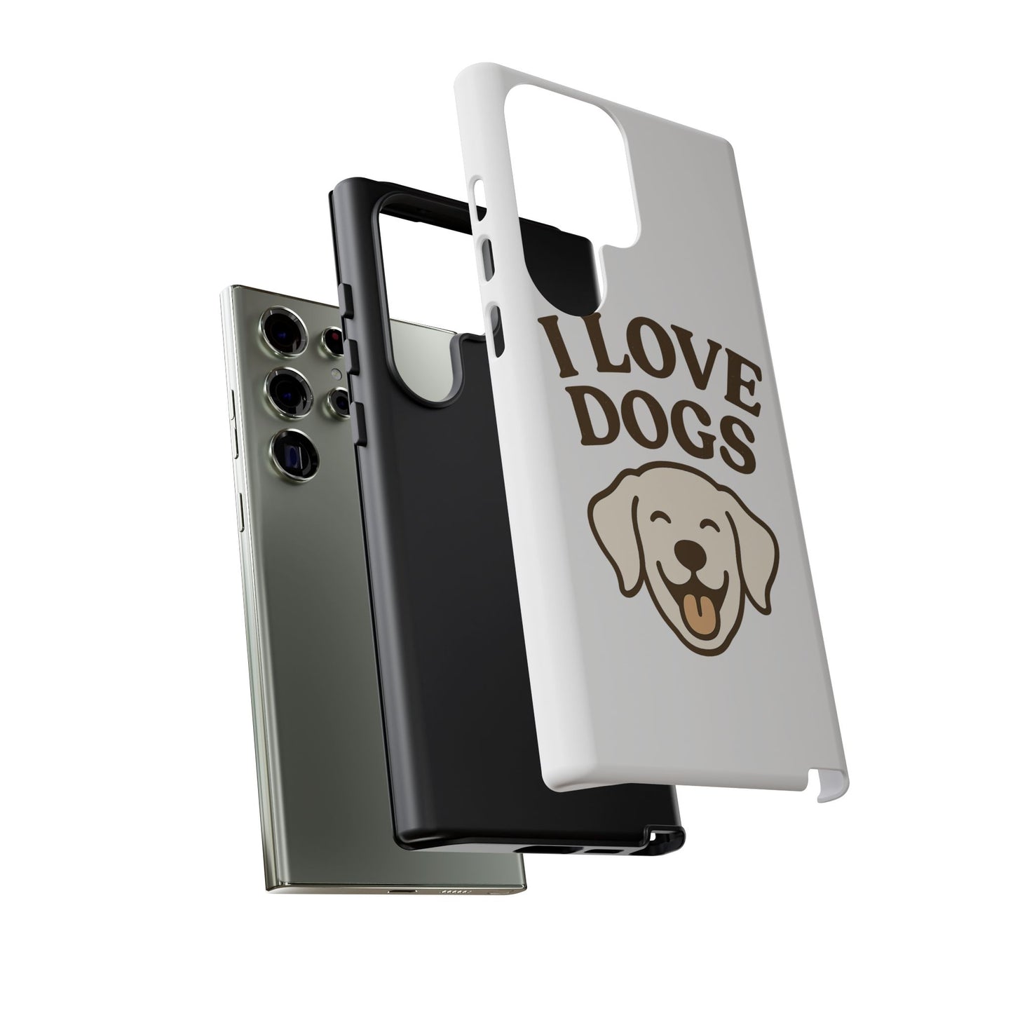 I Love Dogs Phone Case