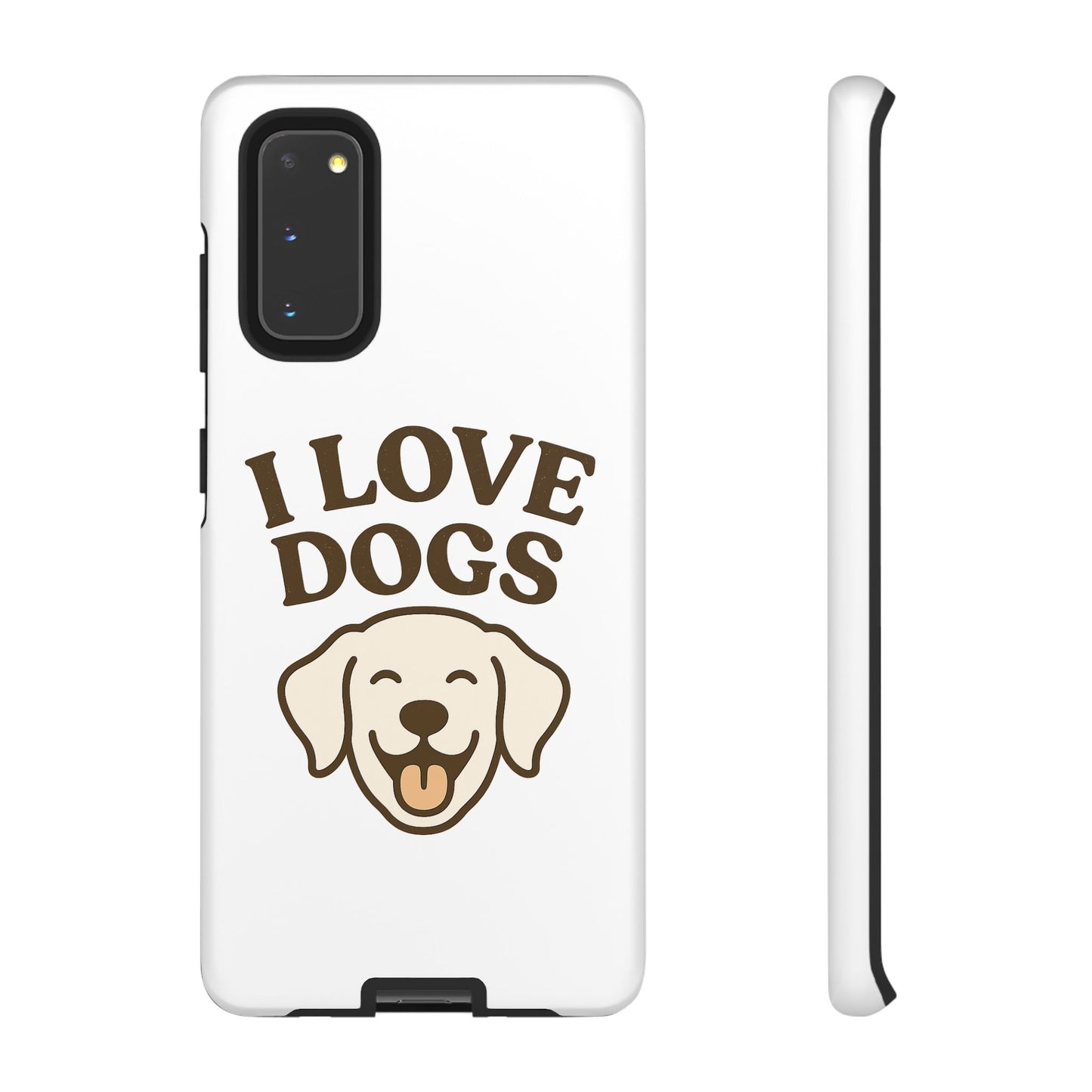 I Love Dogs Phone Case