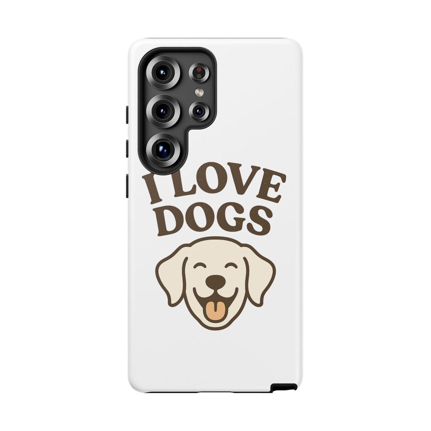 I Love Dogs Phone Case
