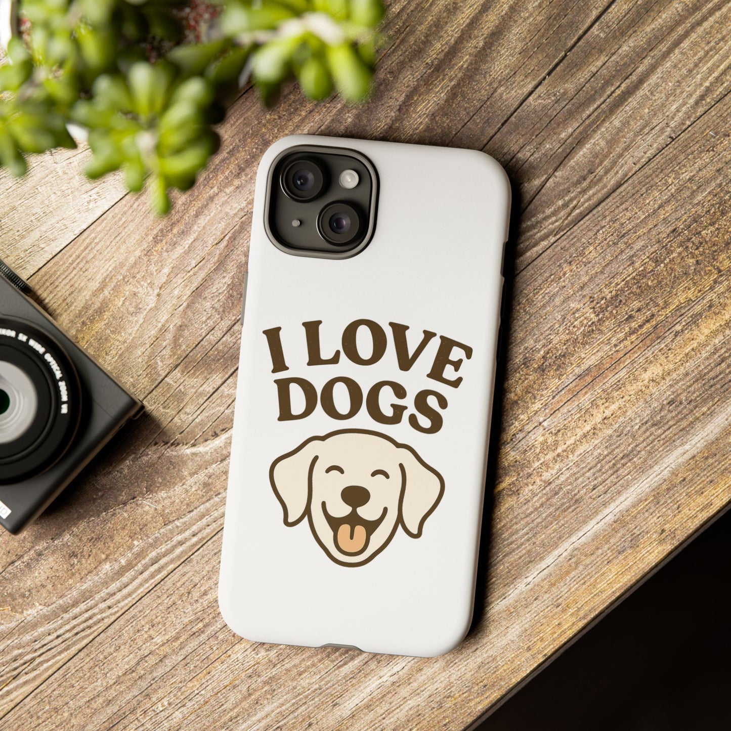 I Love Dogs Phone Case