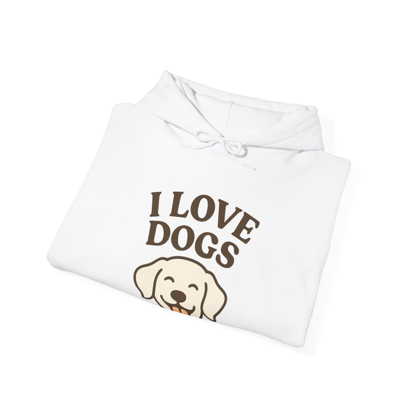 Cosy Pet Lover Hoodie "I Love Dogs" by Sunday Woof Club