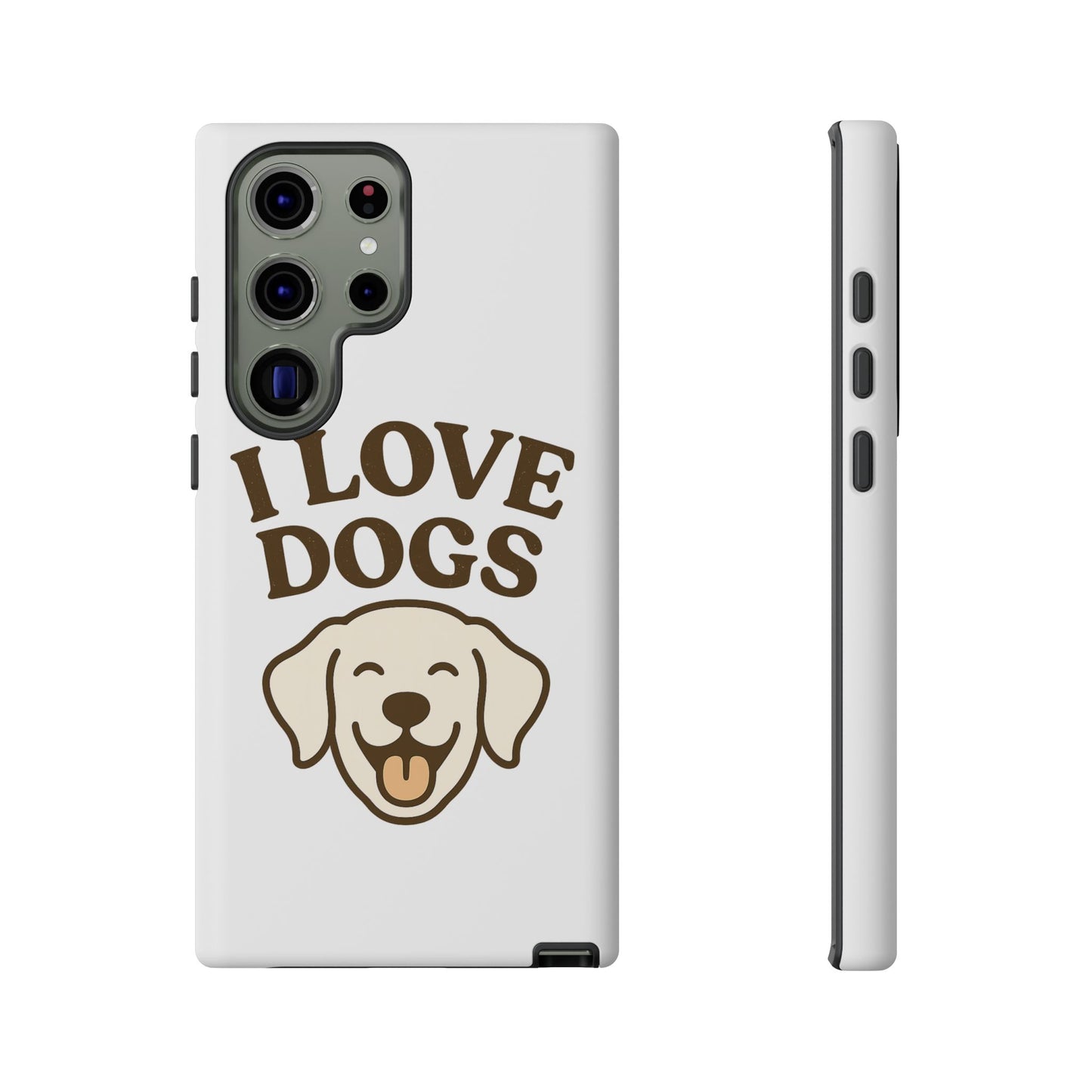 I Love Dogs Phone Case