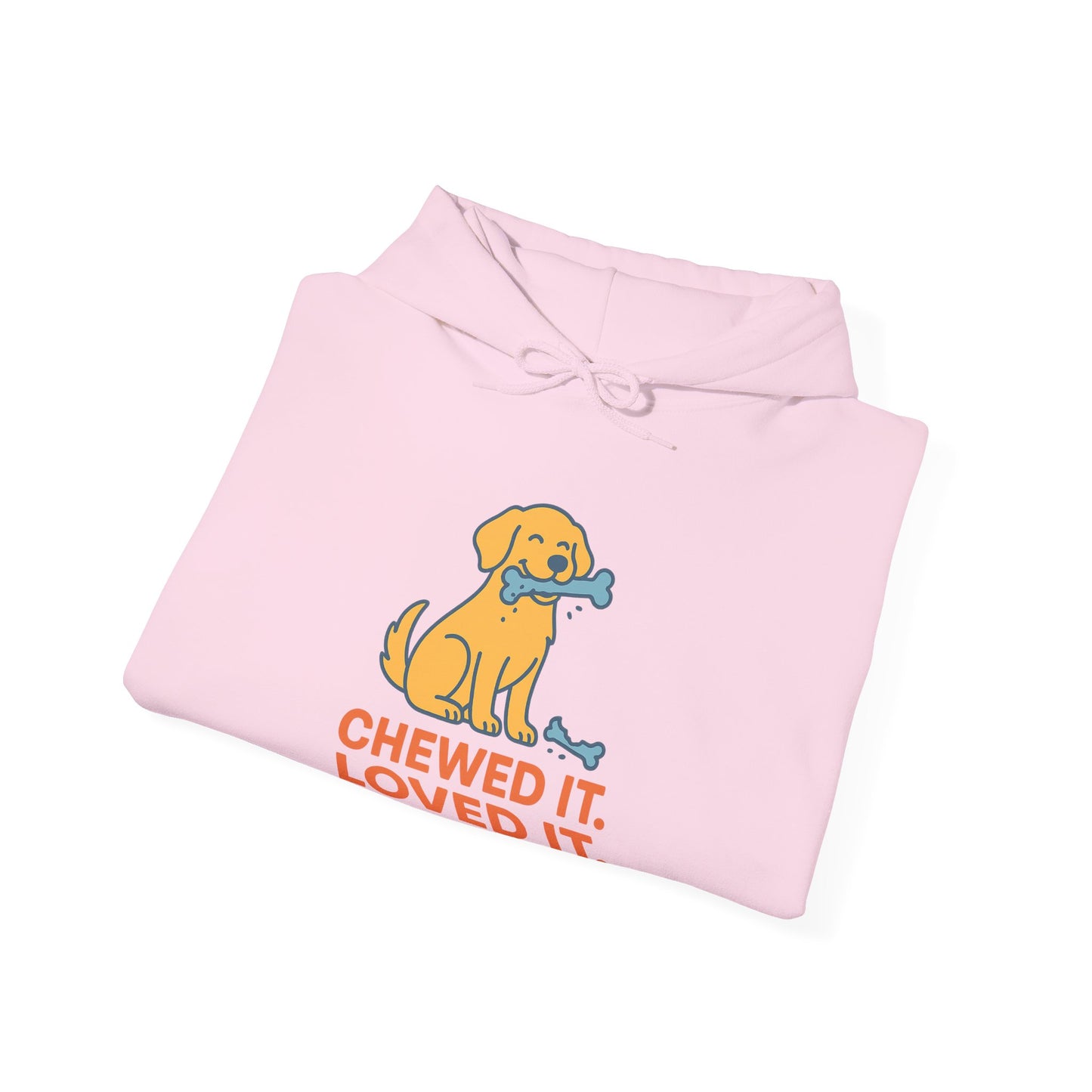 Funny Dog Lover Hoodie - 'Chewed It. Loved It. No Regrets.' by Sunday Woof Club