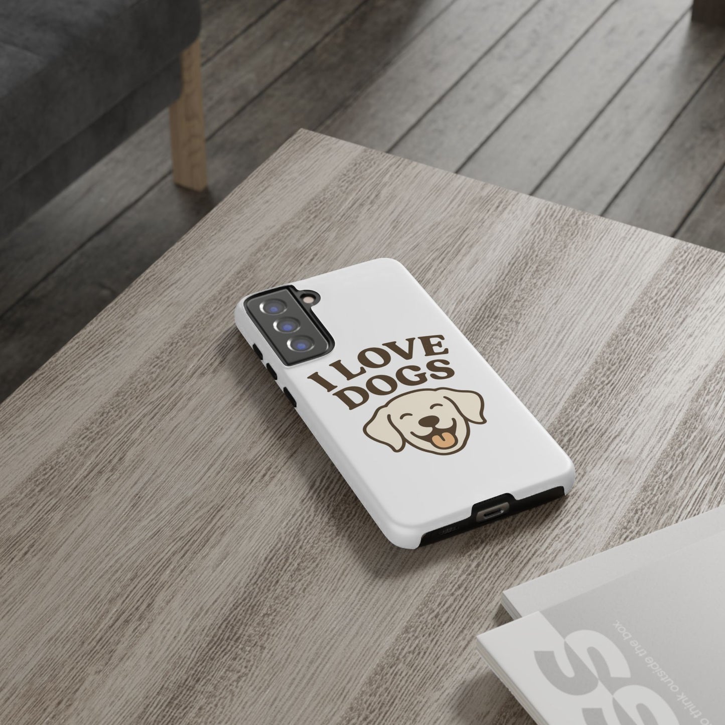 I Love Dogs Phone Case