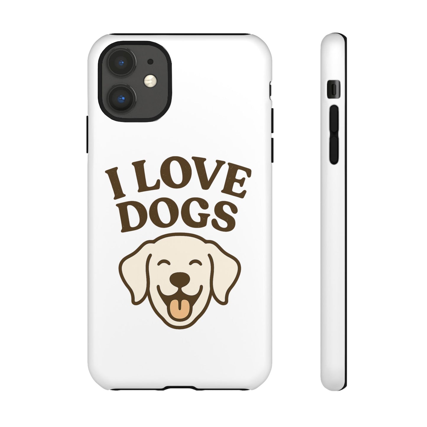 I Love Dogs Phone Case