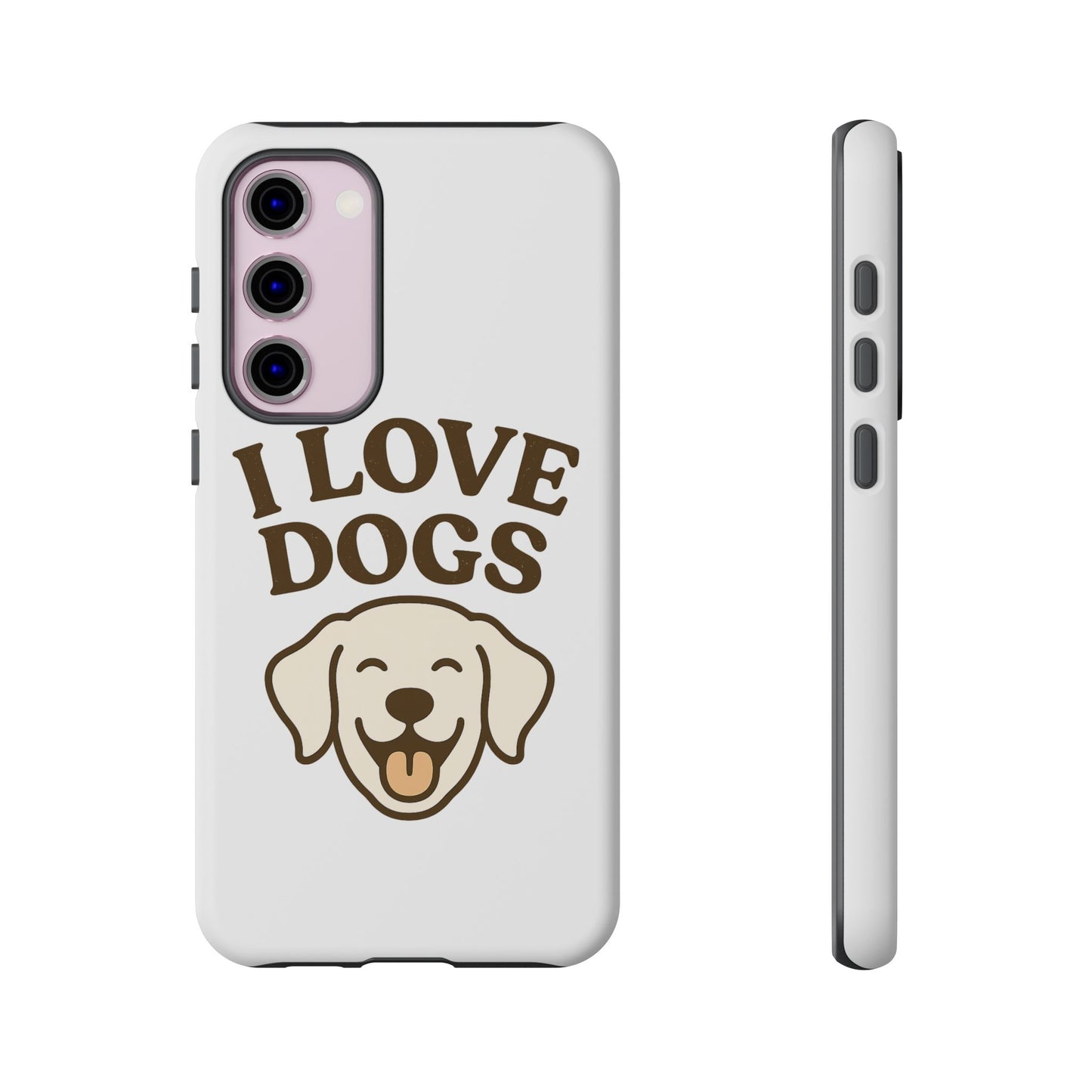 I Love Dogs Phone Case