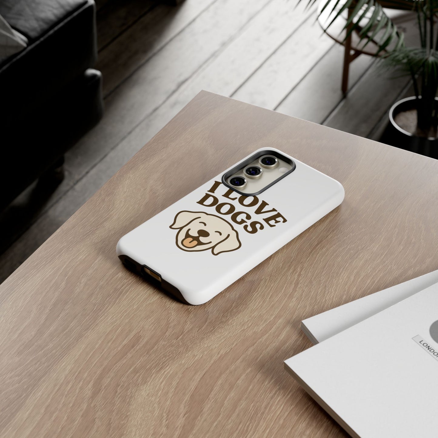 I Love Dogs Phone Case