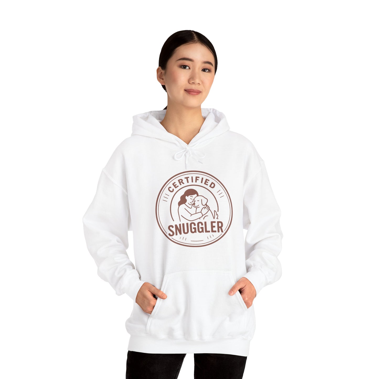 Cosy Unisex Hoodie - "Certified Snuggler" by Sunday Woof Club
