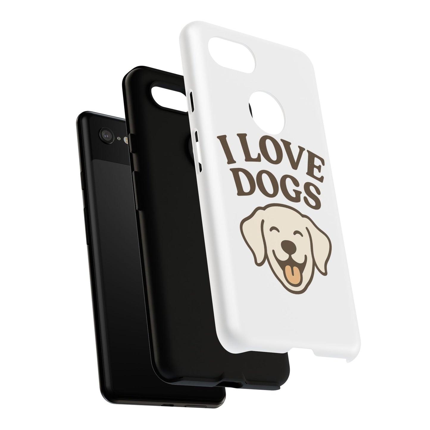 I Love Dogs Phone Case