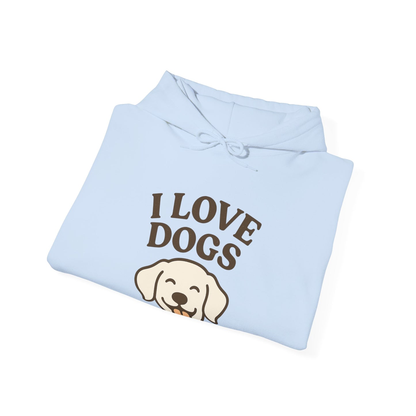 Cosy Pet Lover Hoodie "I Love Dogs" by Sunday Woof Club