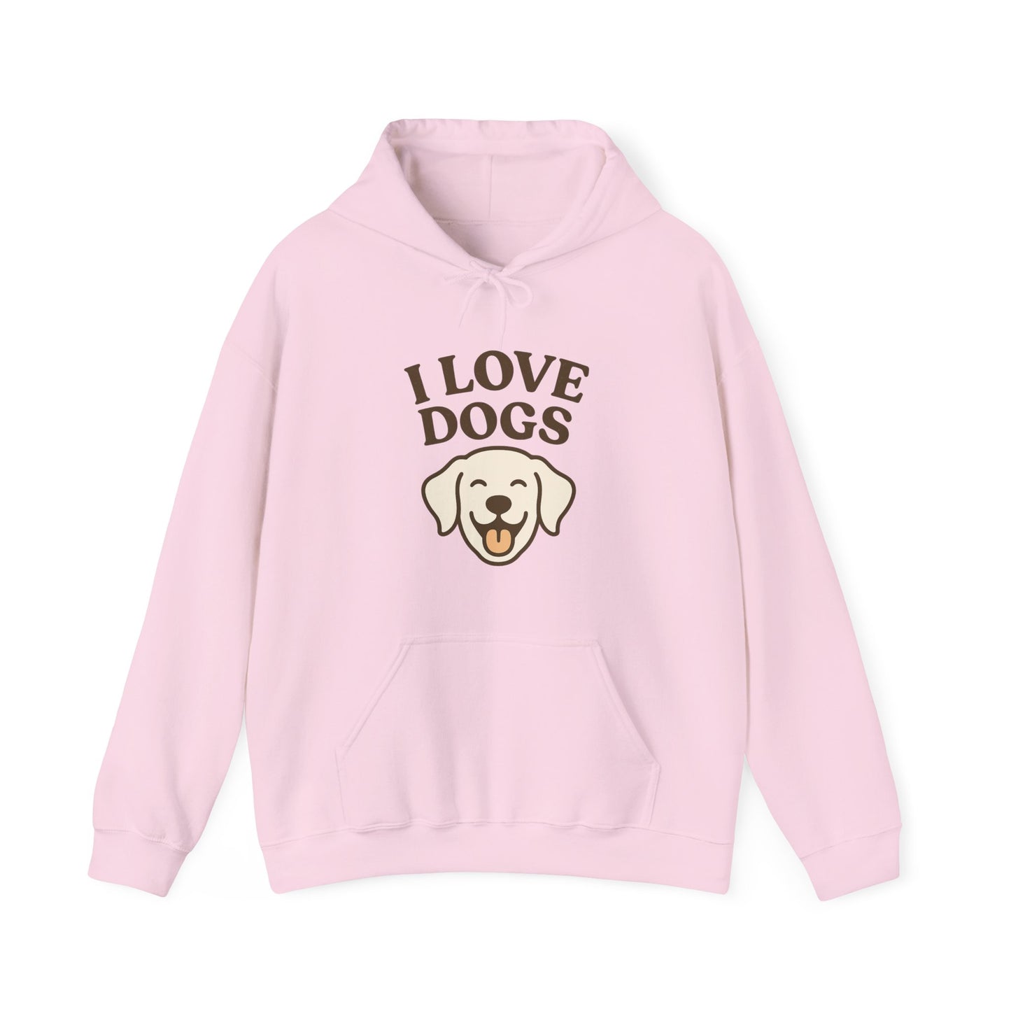 Cosy Pet Lover Hoodie "I Love Dogs" by Sunday Woof Club