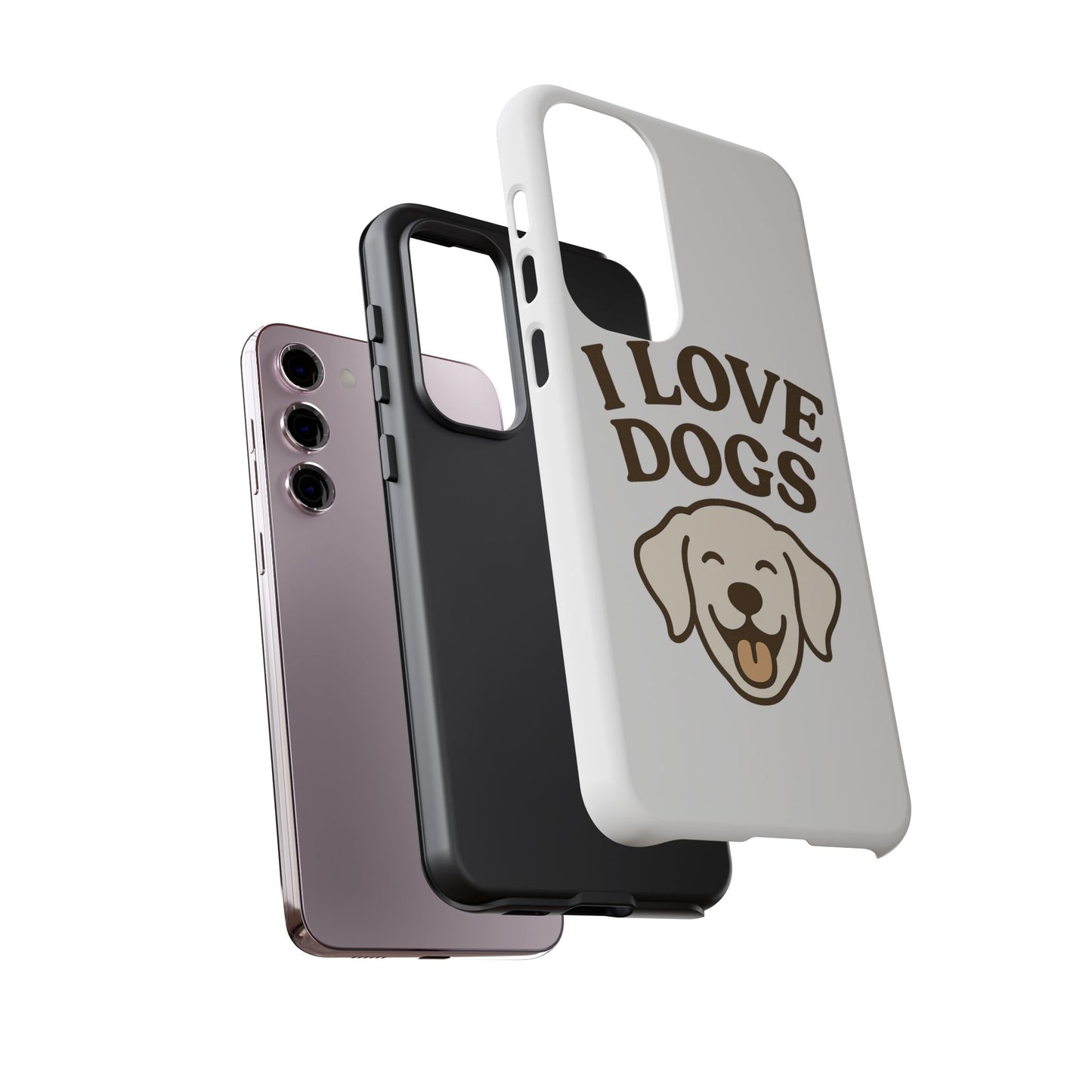 I Love Dogs Phone Case