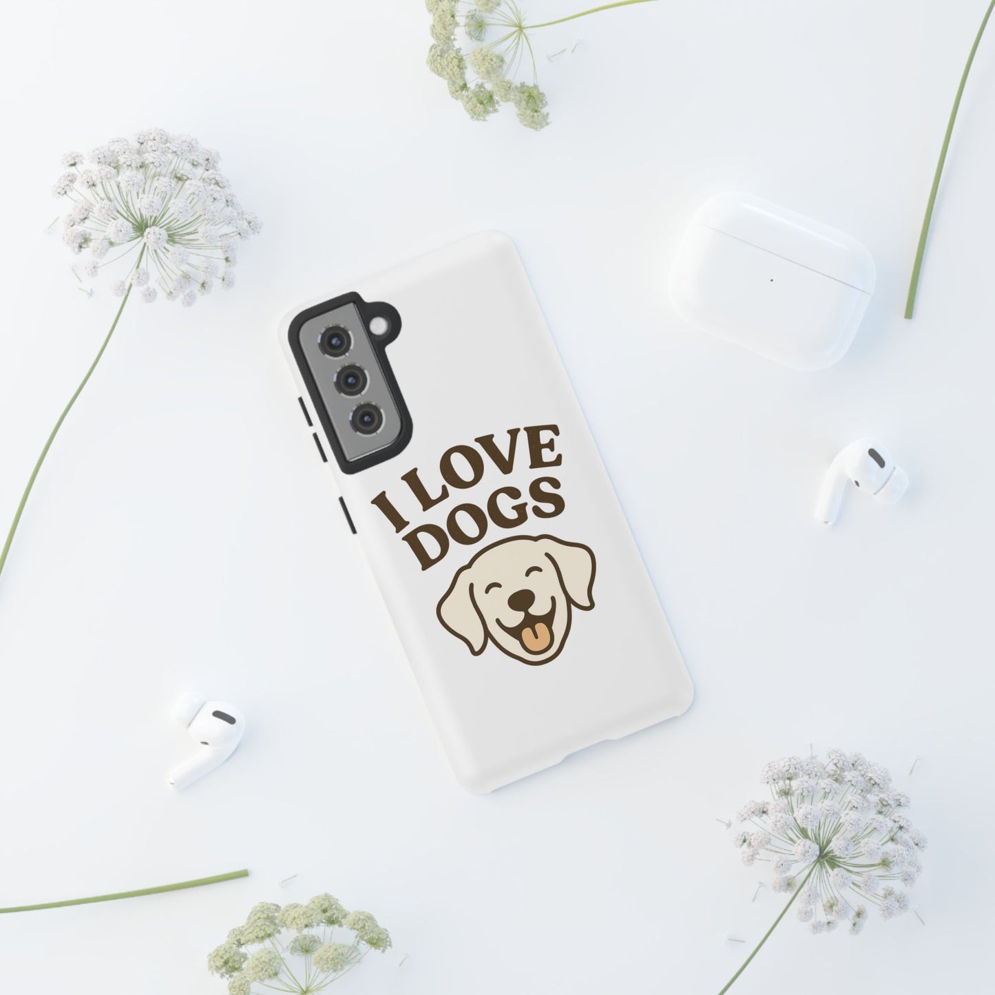 I Love Dogs Phone Case