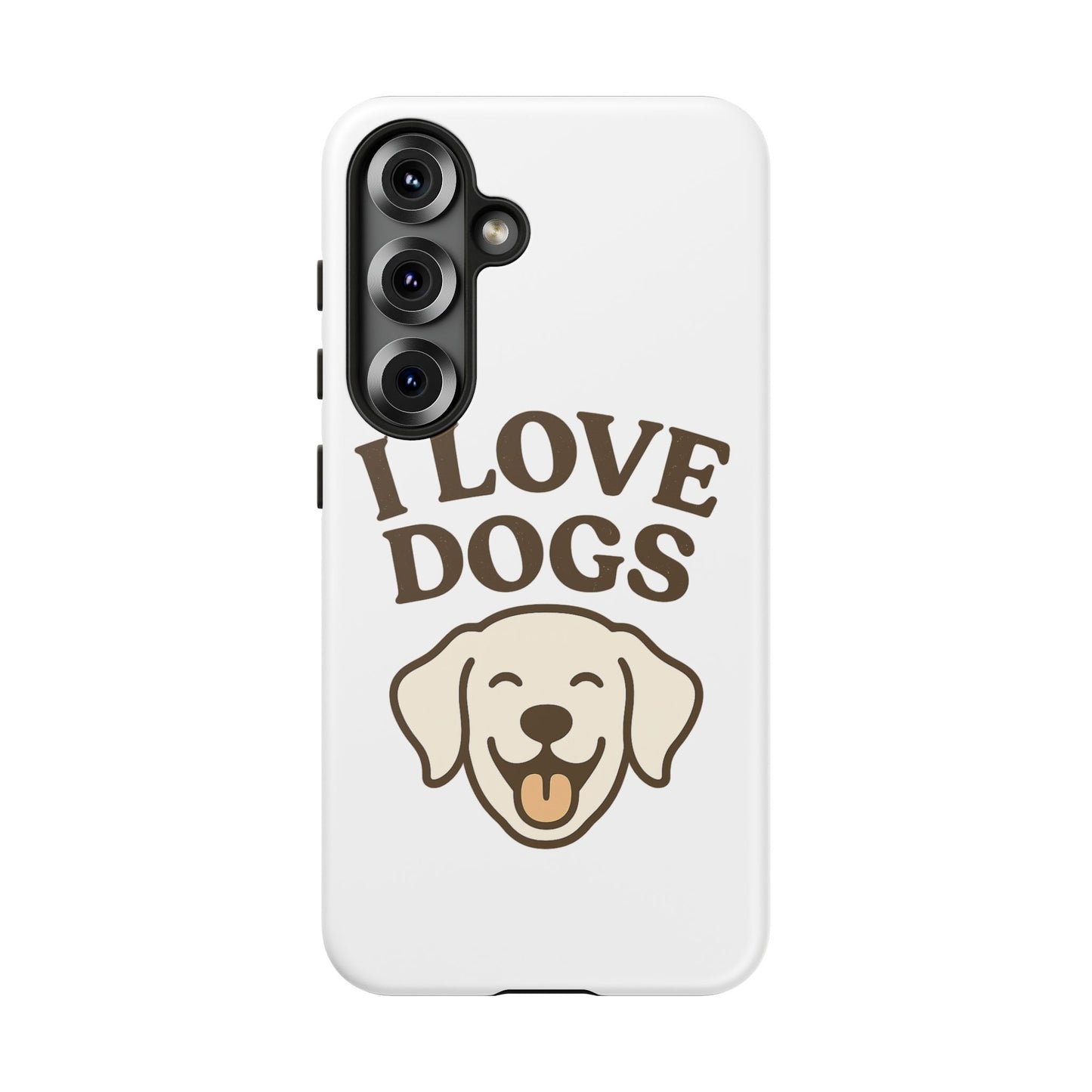 I Love Dogs Phone Case
