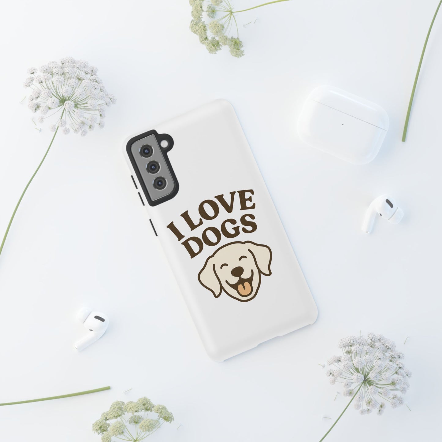 I Love Dogs Phone Case
