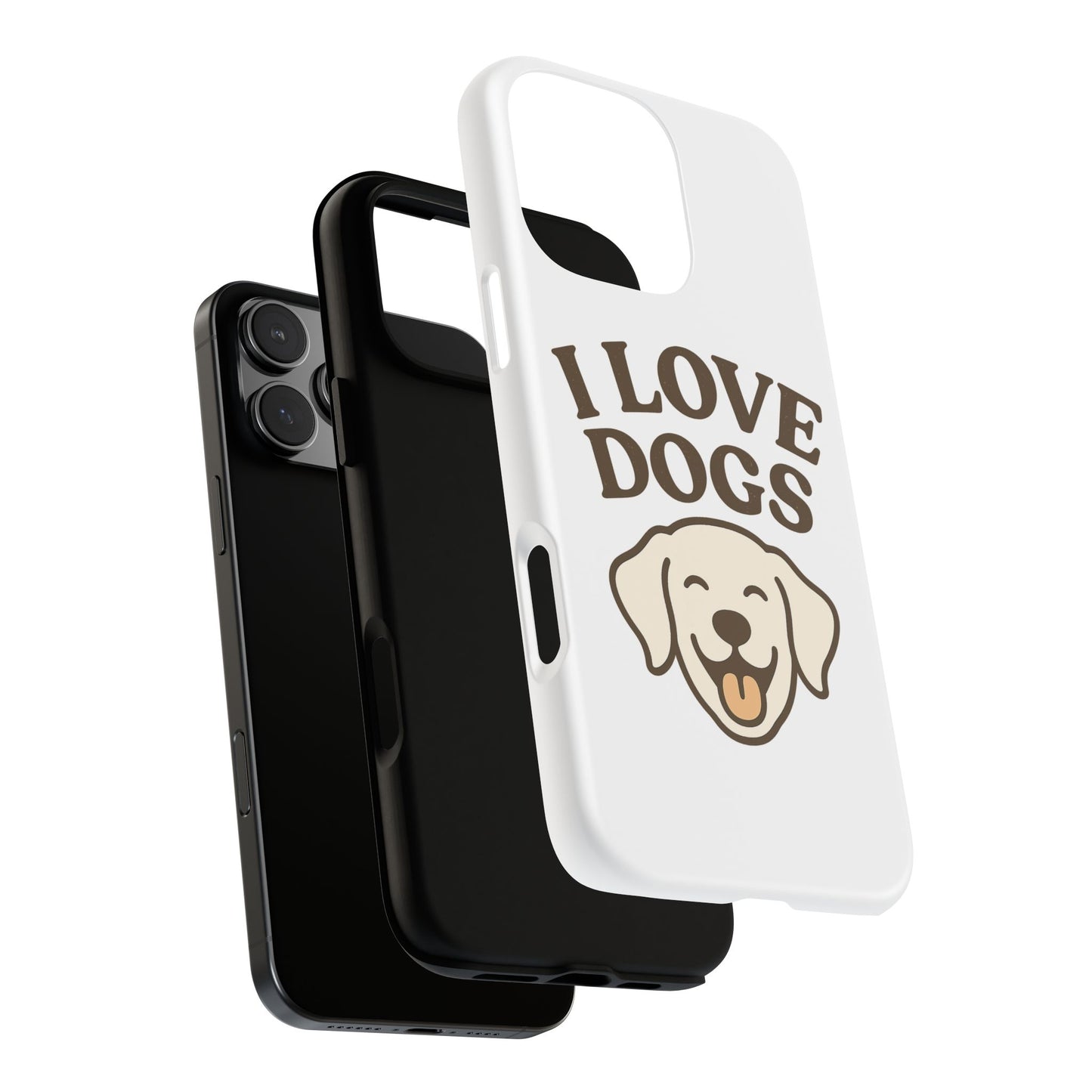 I Love Dogs Phone Case
