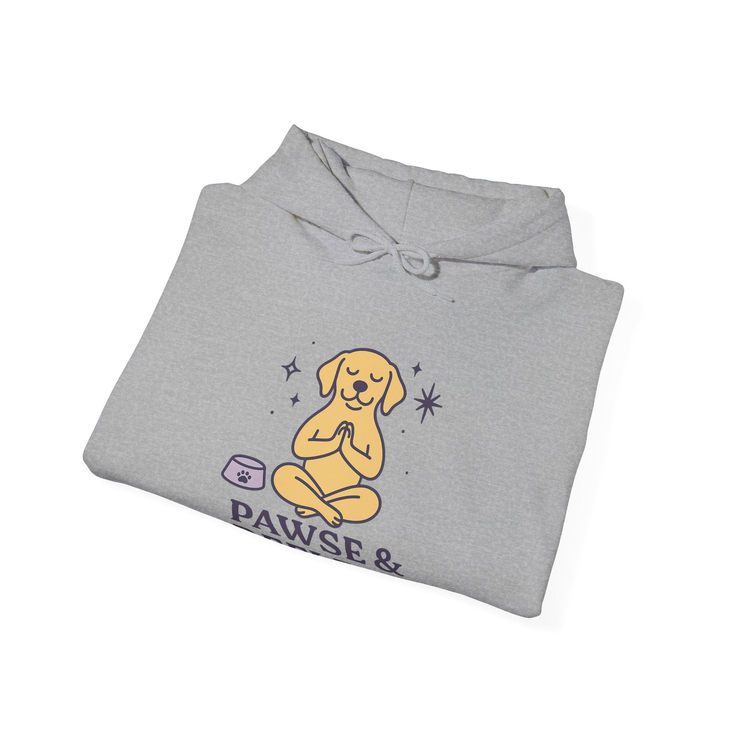 Cosy Hoodie for Pet Lovers "Pawse & Reflect" by Sunday Woof Club