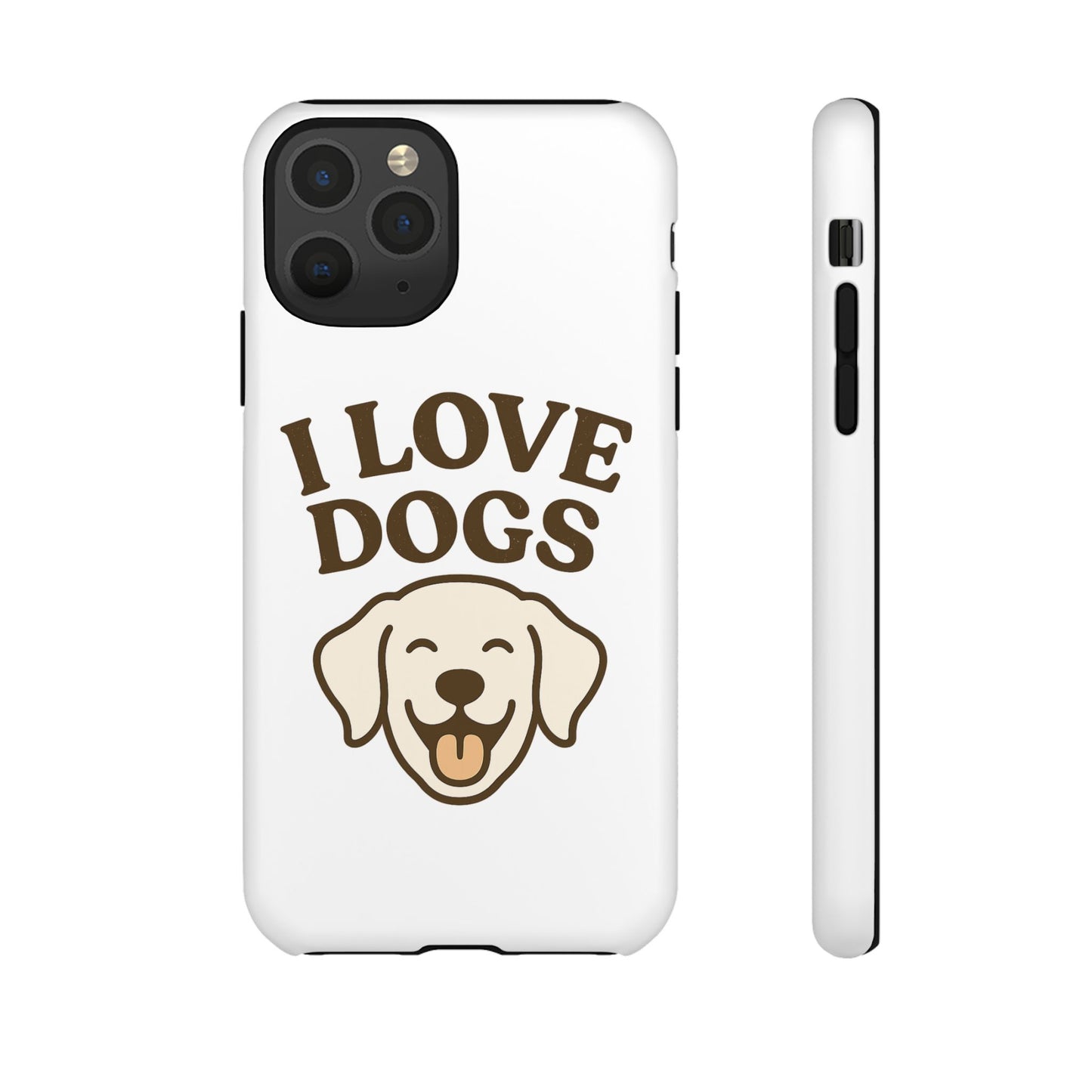 I Love Dogs Phone Case
