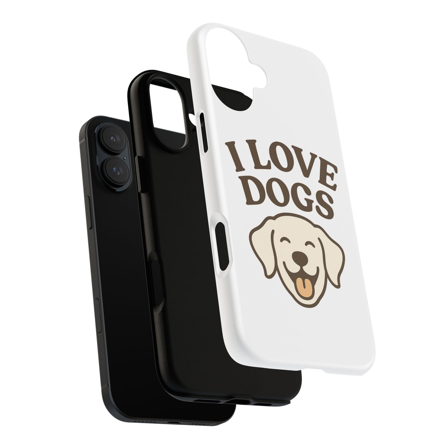 I Love Dogs Phone Case