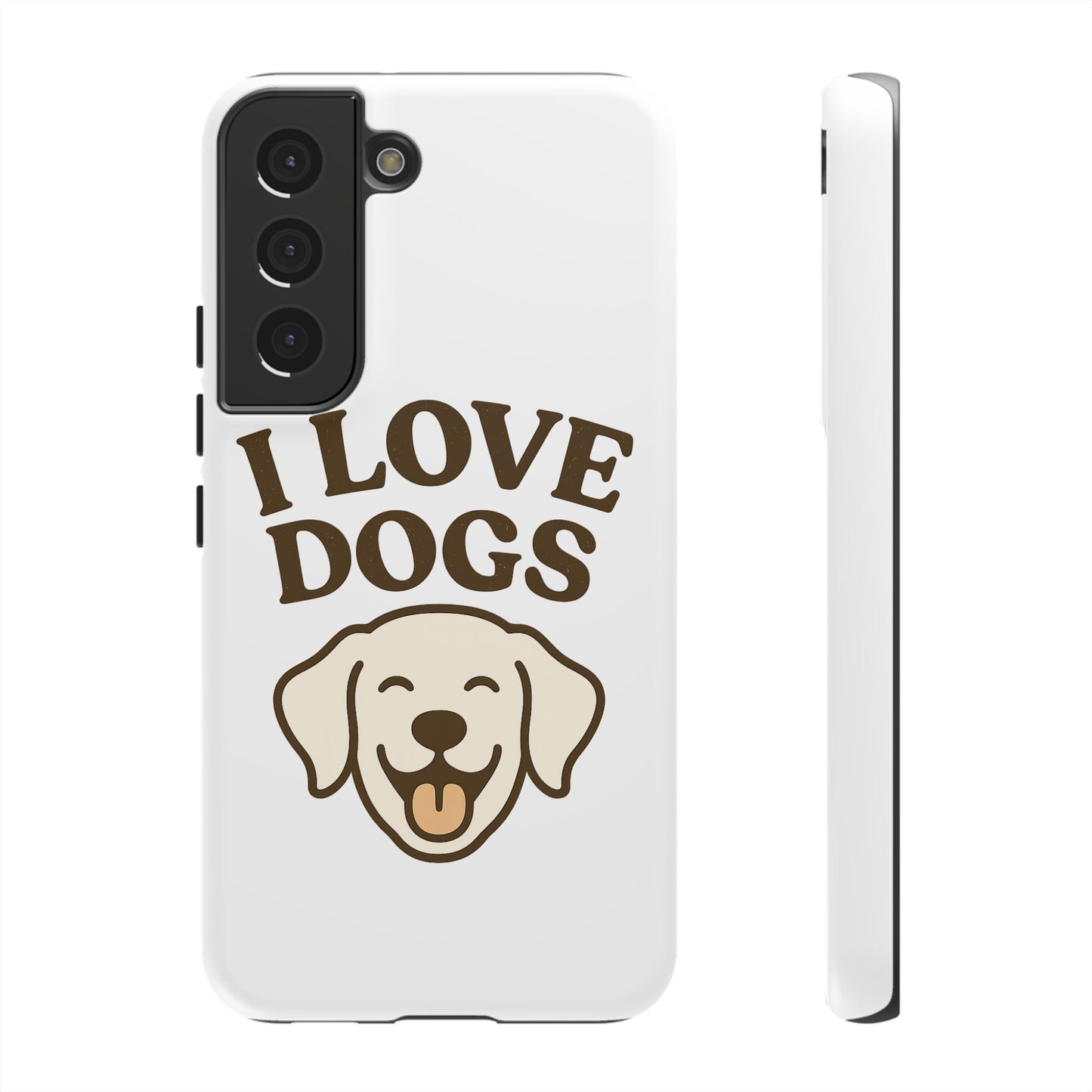 I Love Dogs Phone Case