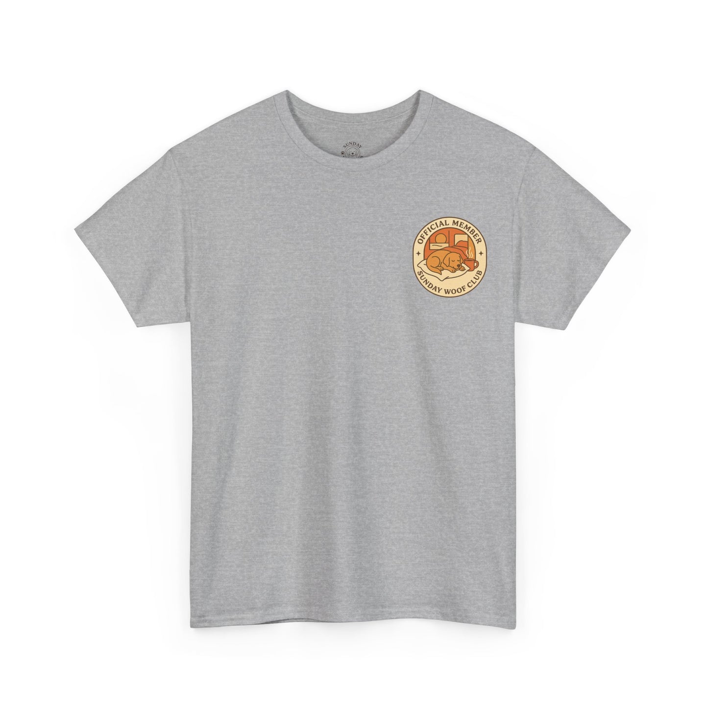 Vintage Style Tee "Sunday Woof Club" by Sunday Woof Club