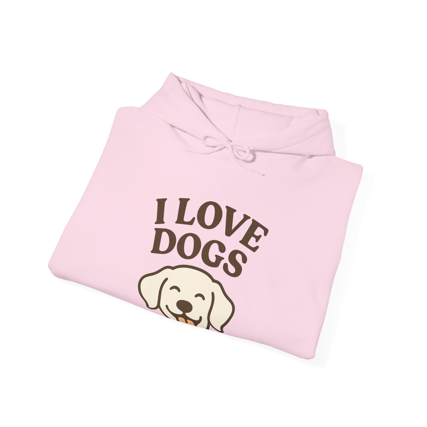 Cosy Pet Lover Hoodie "I Love Dogs" by Sunday Woof Club