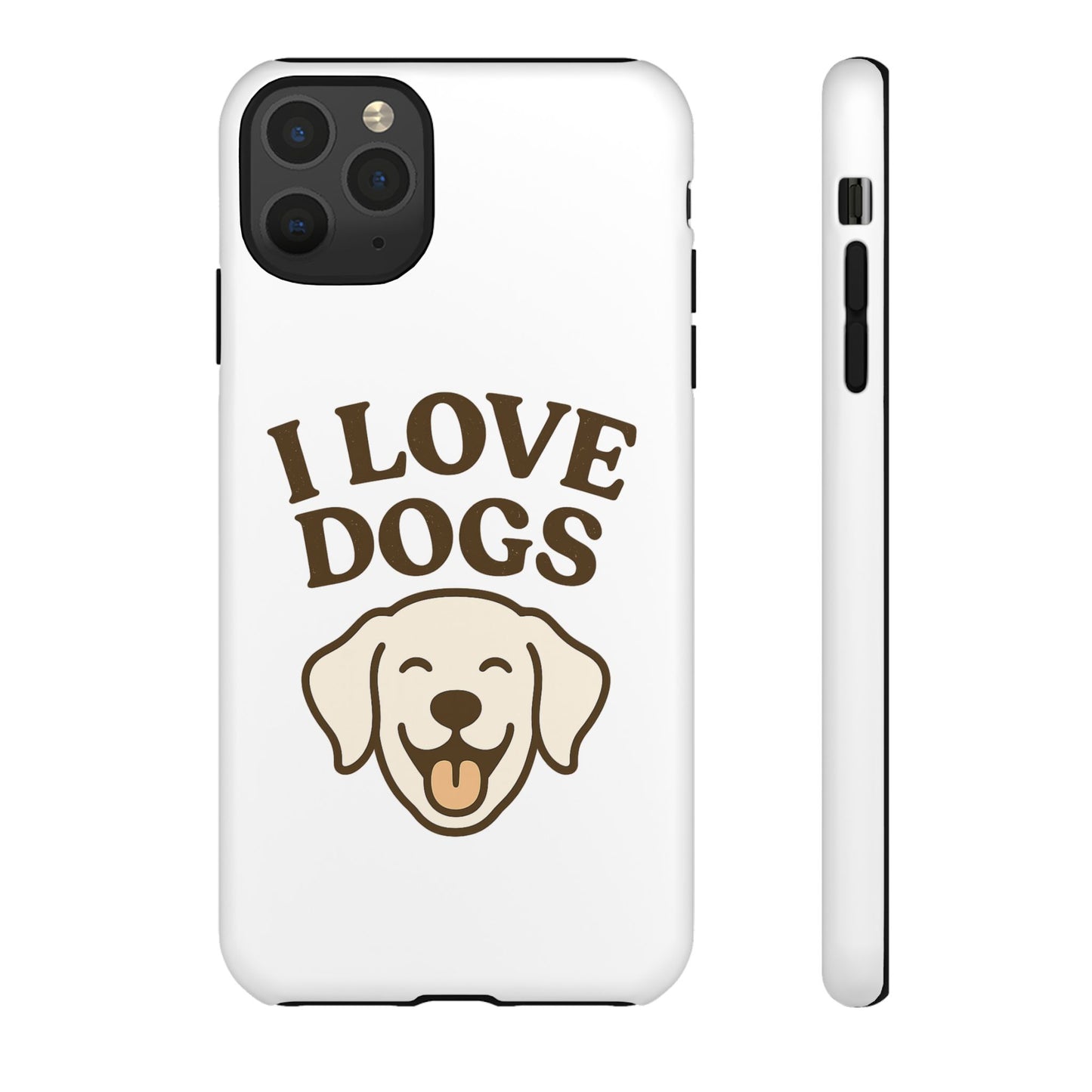 I Love Dogs Phone Case