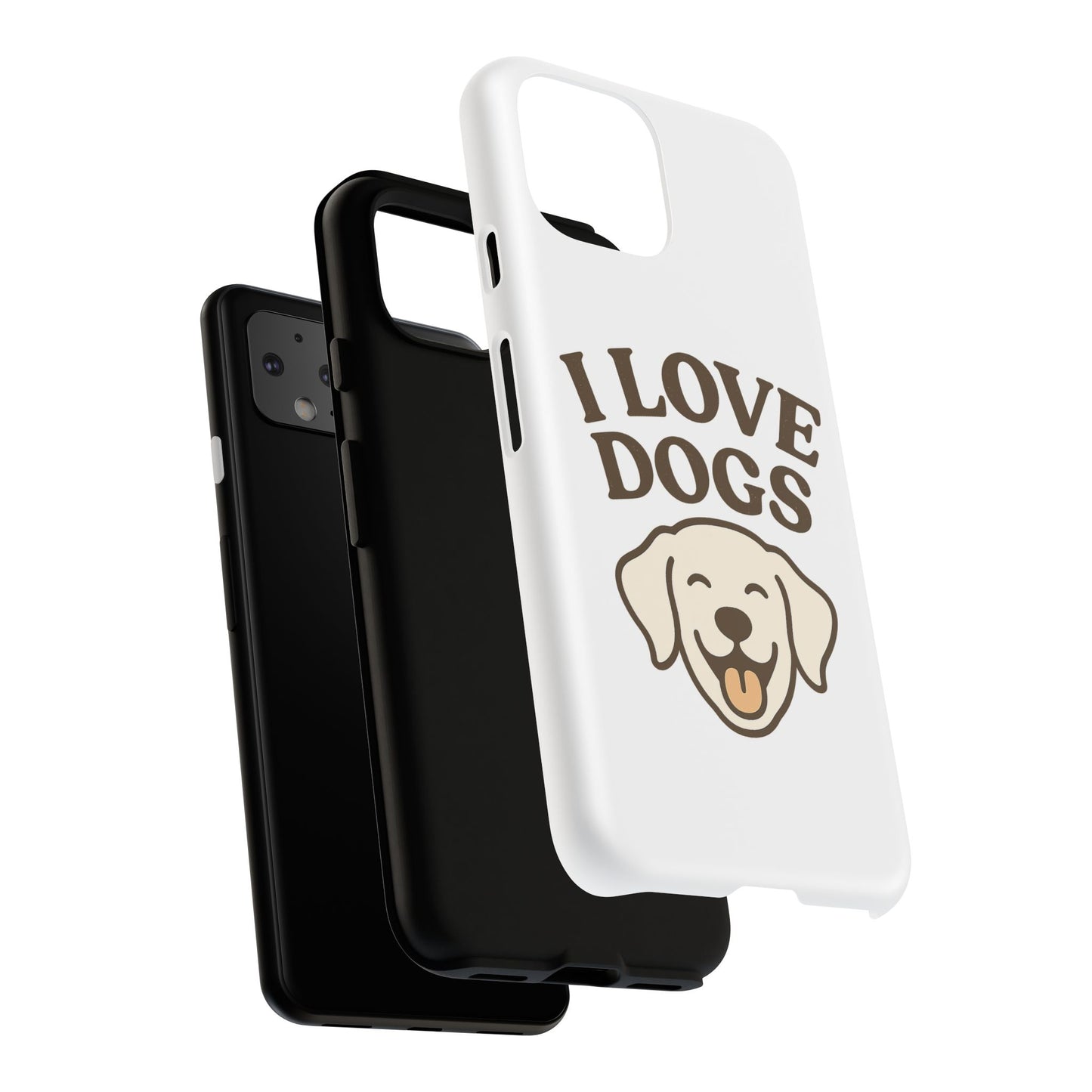 I Love Dogs Phone Case