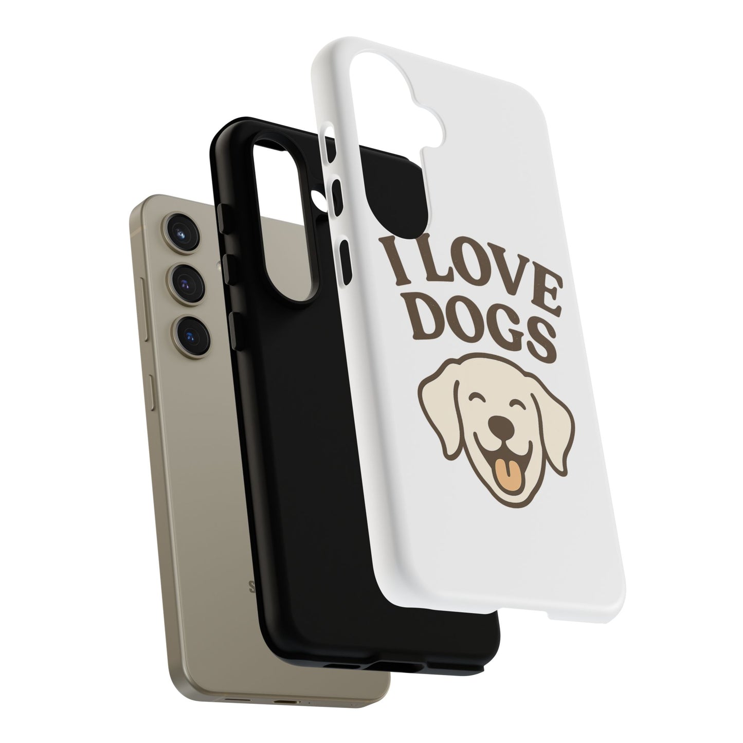 I Love Dogs Phone Case