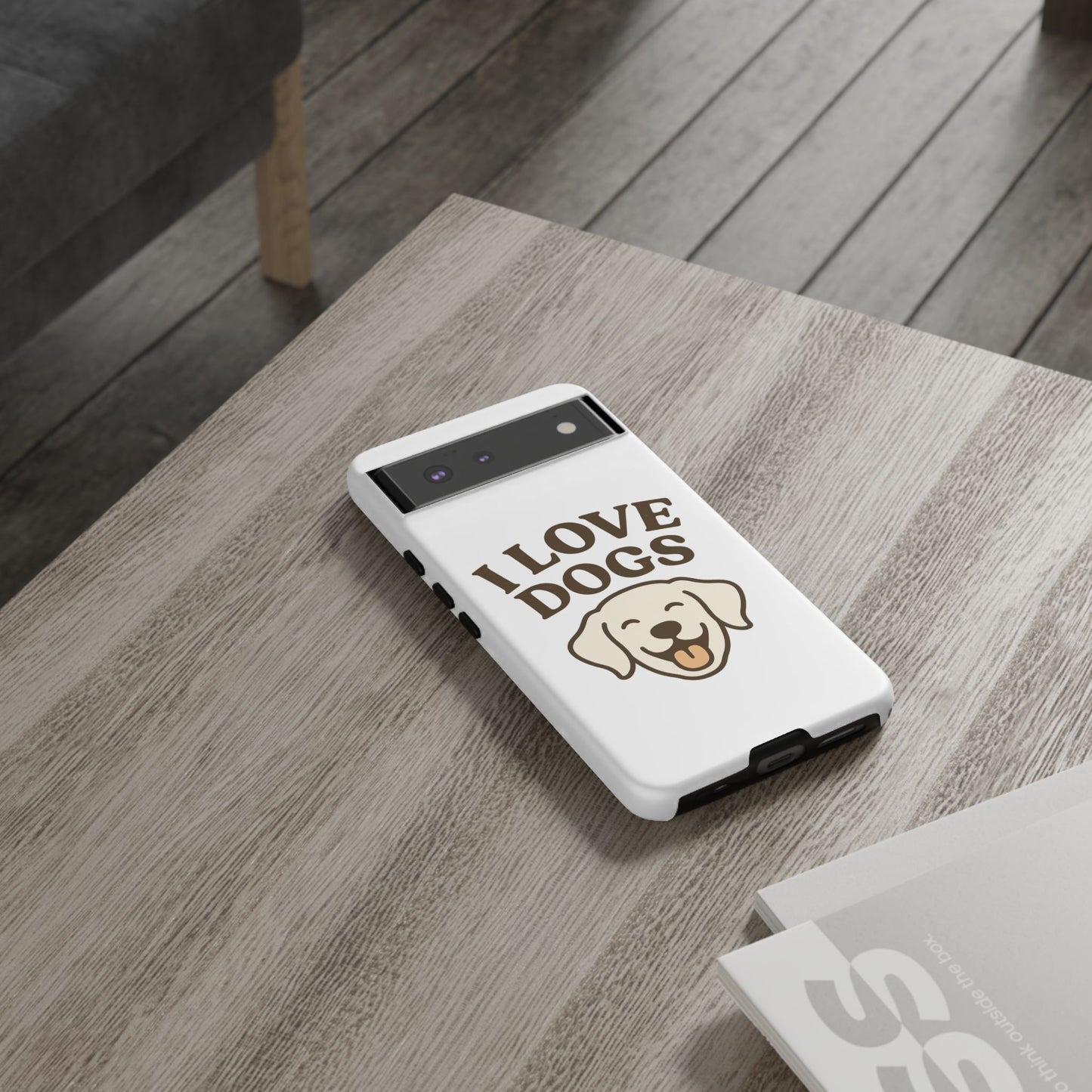 I Love Dogs Phone Case