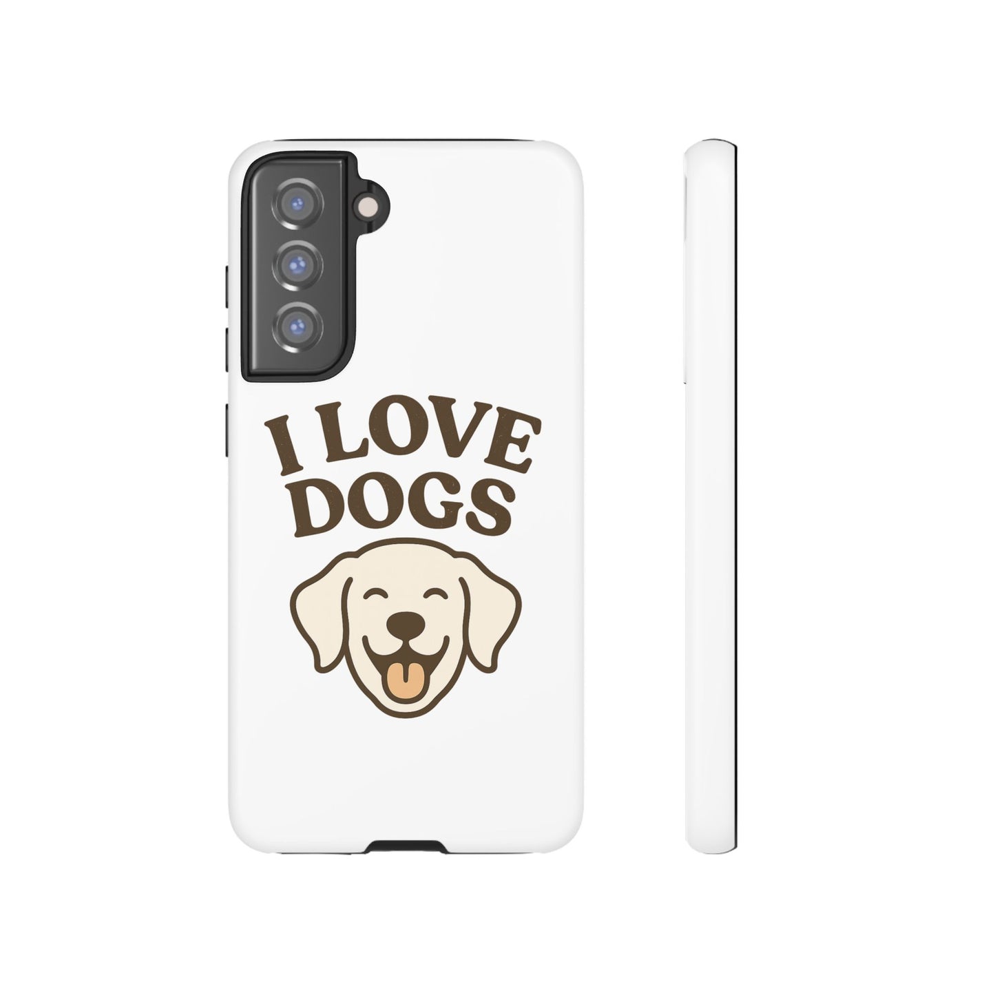 I Love Dogs Phone Case