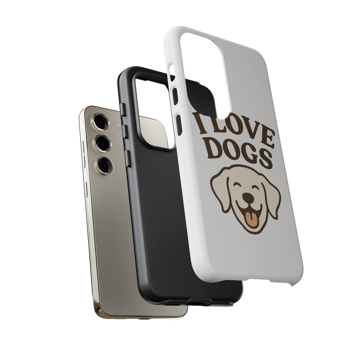 I Love Dogs Phone Case