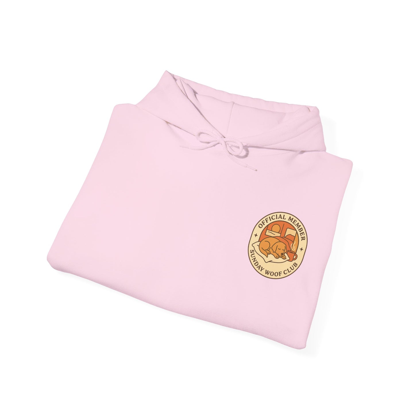 Vintage Emblem Sunday Woof Club Hoodie