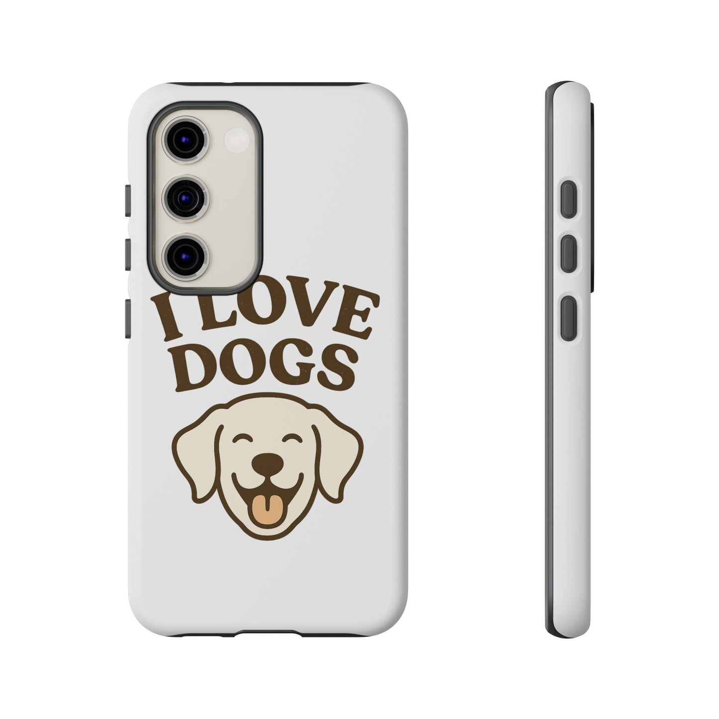 I Love Dogs Phone Case