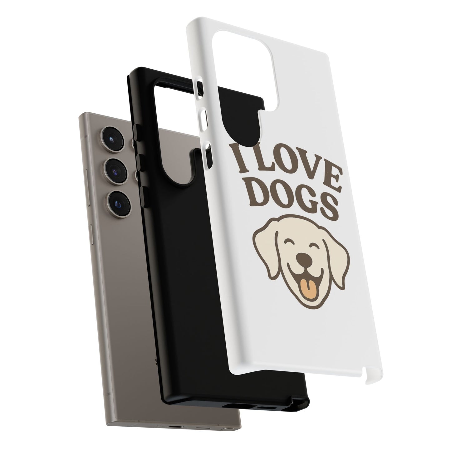 I Love Dogs Phone Case