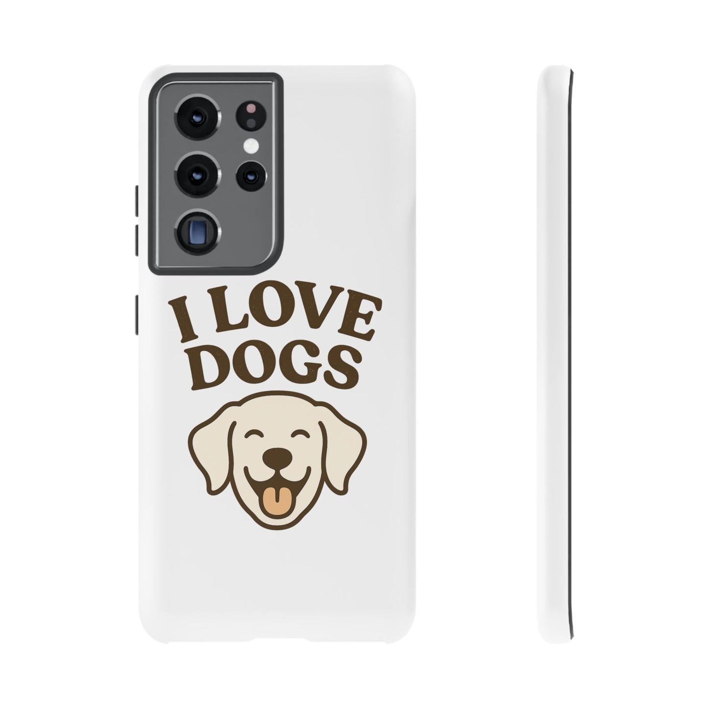 I Love Dogs Phone Case