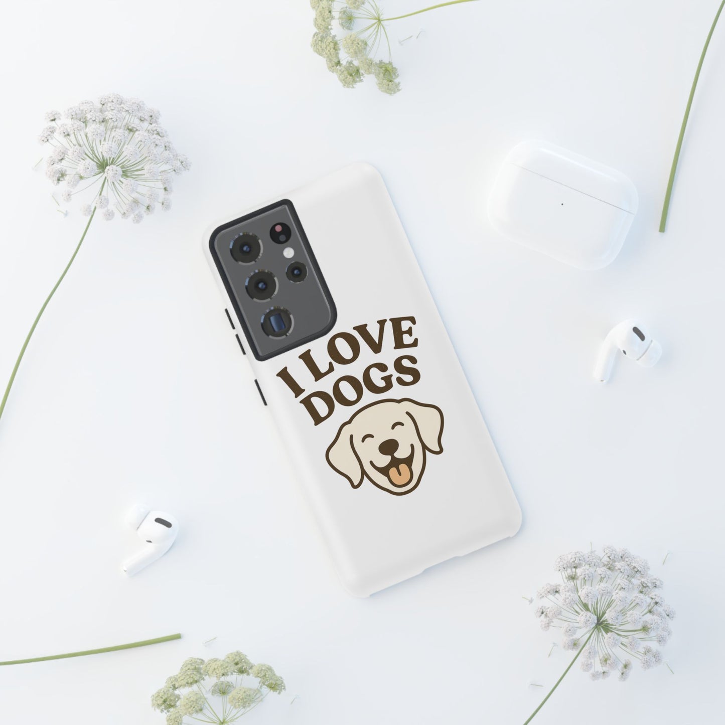 I Love Dogs Phone Case