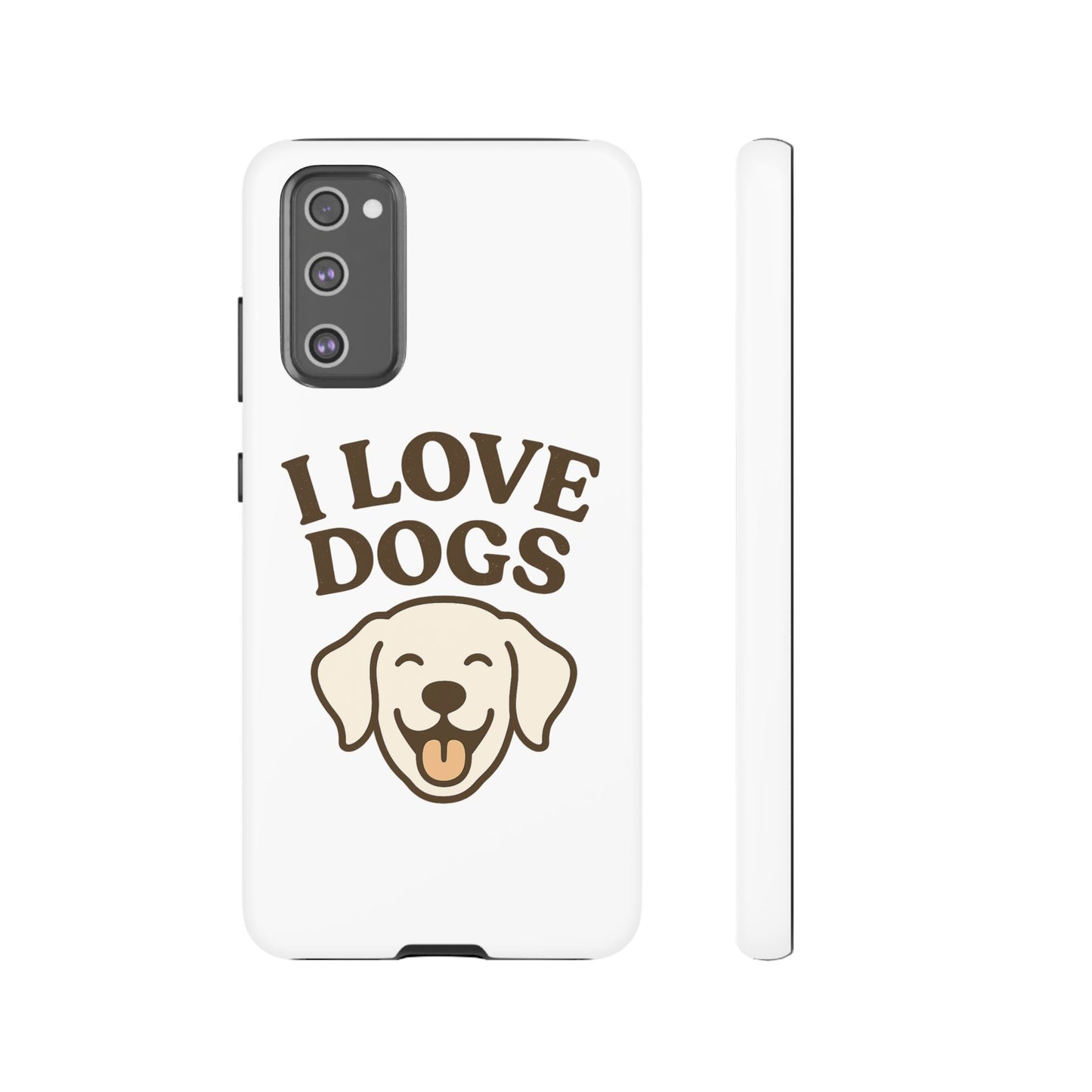 I Love Dogs Phone Case