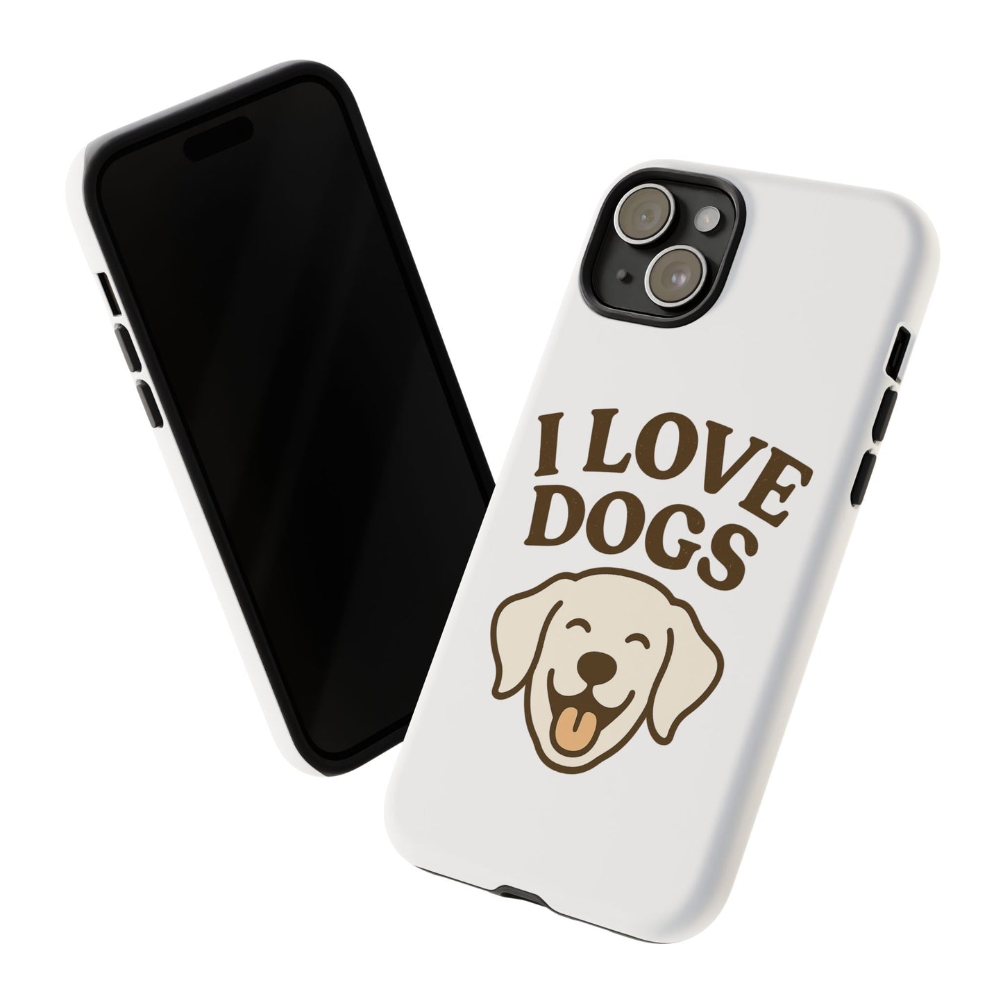 I Love Dogs Phone Case