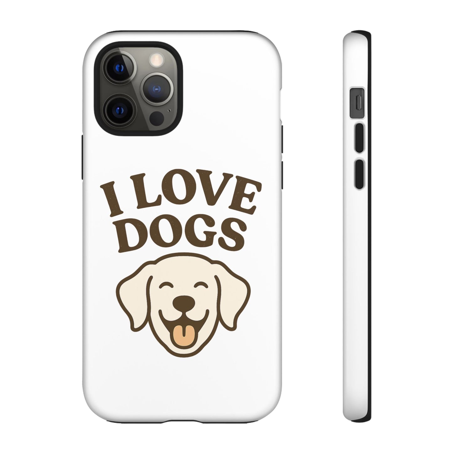 I Love Dogs Phone Case